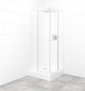 SAT - Set sprchového koutu a vaničky, čtverec 80x80 cm Multi Basic SIKOBKMUQ80CH0 SIKOBKMUQ80CH0
