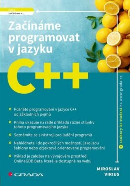 Začínáme programovat v jazyku C++ - Miroslav Virius - e-kniha