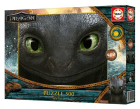 Puzzle Jak vycvičit draka 500 dílků