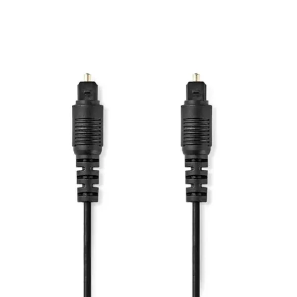 Nedis Optický audio kabel TosLink (M) - TosLink (M) 5.00 m černá (CAGL25000BK50)