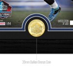 Obraz Carolina Panthers NFL Luke Kuechly Hall of Fame Bronze Coin