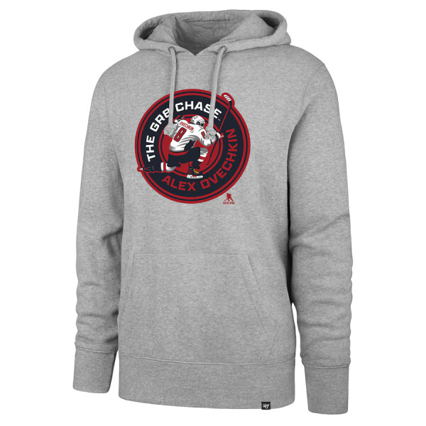Fanatics Pánská mikina Alex Ovechkin #8 Washington Capitals NHL The GR8 Chase Headline Pullover Hoodie Velikost: S