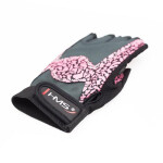 Gymnastické rukavice Pink/Gray W HMS RST03 r.S dámské NEUPLATŇUJE SE