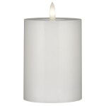 IB LAURSEN LED svíčka White 10 cm, bílá barva, plast, vosk