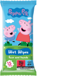 Vlhčené ubrousky Prasátko Peppa 15 ks - Trigo