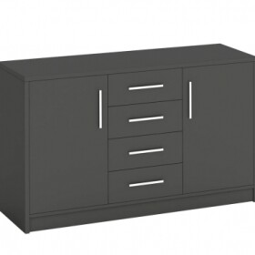 Komoda Genewa 2 - Grafit Barva korpusu: Grafit