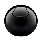 Spirella BOWL mini výklopný odpadkový koš 1 L komplet černý / plast (7610583151391)