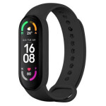 FIXED Silicone Strap pro Xiaomi Mi Band 5/Mi Band 6 FIXSSTB-637-BL