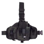 Pouzdro na zbraň - stehenní Import 3 olivové