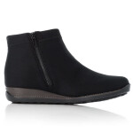 Černé zateplené dámské boty Rieker W 98251-00 dámské 36