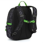 Studentský batoh Grafitti green Topgal VIKI 26041 SET SMALL