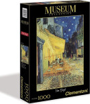 Puzzle Vincent Van Gogh: Noční kavárna 1000 dílků - Clementoni