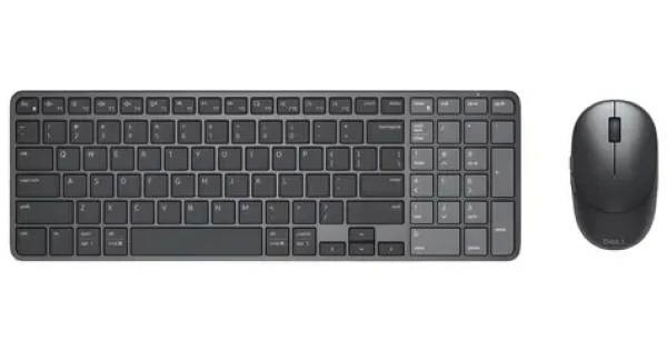 DELL PRO KM746 grafitová / Set bezdrátové klávesnice a myši / UA layout / nabíjecí baterie (580-BDSD)