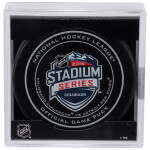 Inglasco / Sherwood Puk Stadium Series 2016 Detroit Red Wings vs Colorado Avalanche Official Game Puck