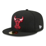 New Era Pánská kšiltovka Chicago Bulls NBA 1960-1970 Hardwood Classics 59FIFTY Fitted Velikost: 7 1/2