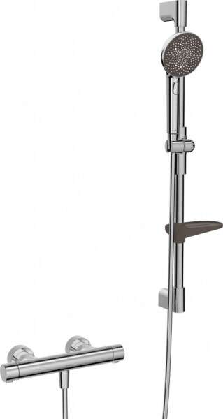 HANSA - Prisma Sprchový set s termostatem, 3 proudy, chrom 48130421