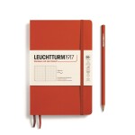 Leuchtturm1917 Zápisník Fox Red Softcover B6+ tečkovaný