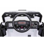 Mamido Elektrické autíčko jeep Off-road Speed 4x4 bílé