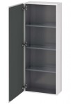 DURAVIT - L-Cube Skříňka vysoká 132x50x24 cm, levá, lesklá bílá LC1169L2222