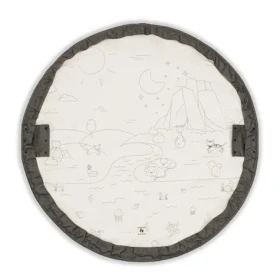 Hauck 2-v-1 Hrací deka a úložný vak Play N Tidy Dark Grey (HK809000)