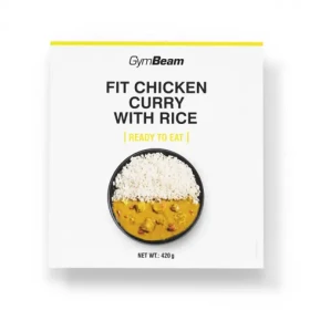 FIT Kuřecí kari s rýží Ready to eat - GymBeam (420 g) (74371-1-420g)