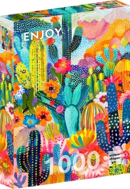 ENJOY Puzzle Svět kaktusů