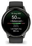 Garmin Venu 4 45 mm černá / Chytré hodinky / 1.4" AMOLED / GPS / Wi-Fi / 5 ATM (010-03014-00)