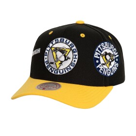 Mitchell & Ness Pánská kšiltovka Pittsburgh Penguins NHL Overbite Pro Snapback Vntg