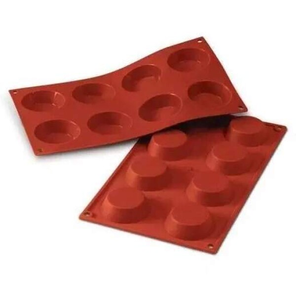 Silikomart Silikonová forma Tartaletky pr. 6 cm, 8 pozic