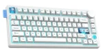 ONIKUMA MT706 bílá / Herní klávesnice / mechanická / 2,4 GHz / Bluetooth / RGB (MT706 white)