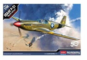 Academy Model Kit letadlo 12338 USAAF P 51 North Africa 1:48