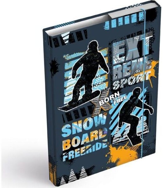 Desky na sešity box A5 Snowboard