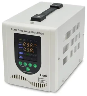 Solarmi GETI GEP500LF 800VA UPS / záložní zdroj / 800VA / 500W / 2 zásuvky (GEP500LF)
