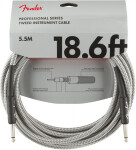 Fender Professional Series 18,6 Instrument Cable White Tweed