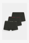 Pánské boxerky 3PACK Low Rise Trunk M 0000U2664G CA0 - Calvin Klein černá vzor S