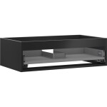 MEXEN - Box-A skříňka pro umyvadlo 80, 1 šuplík, černá mat 91AX0-0800-235-1-71