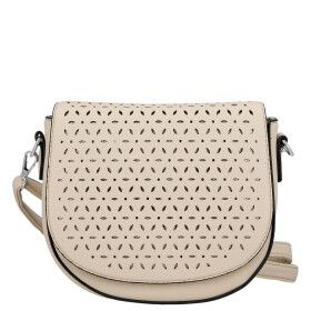 Moderní dámská koženková crossbody kabelka Lydie, tmavě béžová