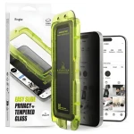Ringke Easy Slide 2-pack černá / Ochranné sklo / Privacy / Apple iPhone 17