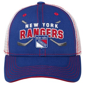 Outerstuff Dětská kšiltovka New York Rangers NHL Lockup Meshback Adjustable