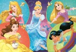 TREFL Puzzle Disney princezny Setkání sladkých princezen 100 dílků