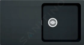 Franke Tectonitový dřez OID 611, 94x51 cm, černá 114.0288.543