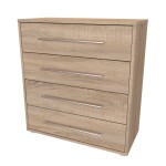 Nábytek Mikulík Komoda ELITE XL - hl. 36 cm - bílý lesk, antracit, aj. ROZMĚR: (š/v/h) 60 x 86 x 36 cm
