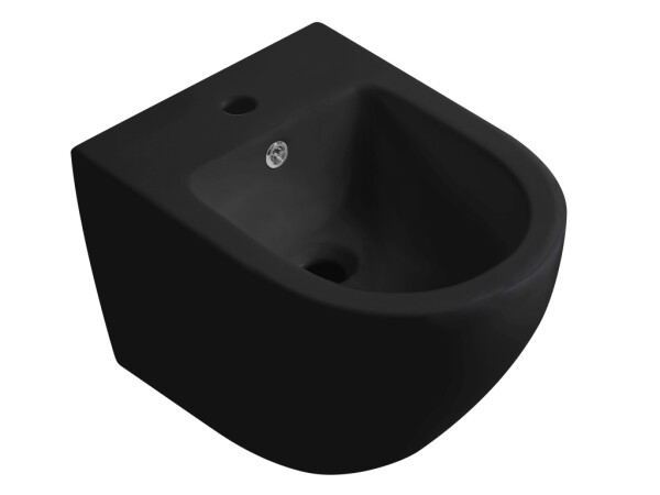 CERANO - Bidet závěsný Cesso - černá matná - 49x36 CER-417404