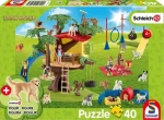 SCHMIDT Puzzle Schleich Šťastní pejsci