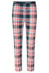 Pánské pyžamové kalhoty 500756H 378 červenomodré káro Jockey