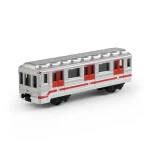 RAPPA Pražské metro - kovová souprava mini 8 cm