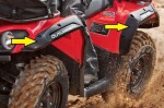 Rozšiřovací lemy na Can-Am Outlander/Outlander Max L 500/570