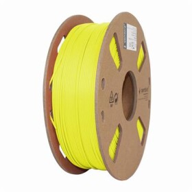 C-TECH GEMBIRD Filament GEMBIRD, PLA, 1,75mm, 1kg, fluorescenční žlutá