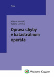 Oprava chyby katastrálnom operáte