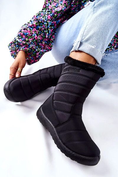 Vysoké Dámské Sněhule Černé Luxina 40